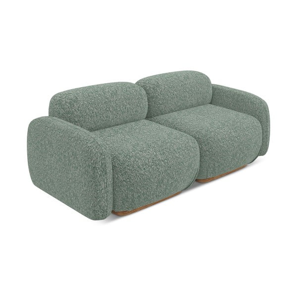 Jasnozielona sofa modułowa 190 cm Ailani – Makamii-image-2