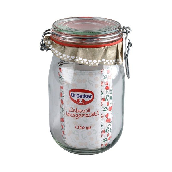 Słoik z zamknięciem i uszczelką Dr. Oetker Jar, 1,14 l-image-3