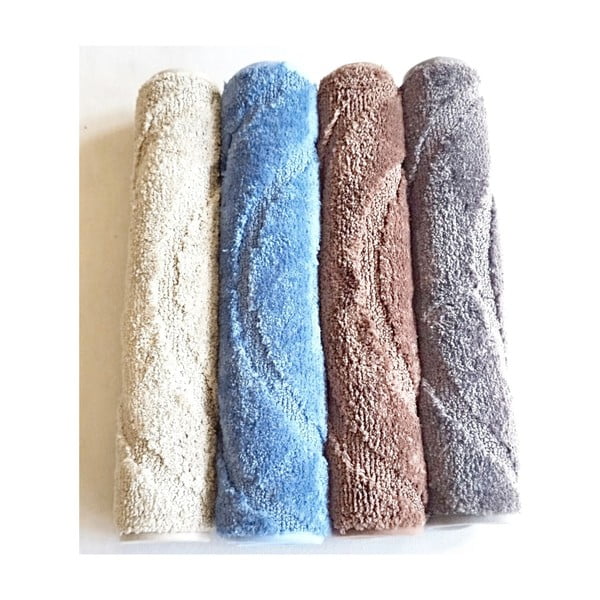 Niebieski dywanik łazienkowy 50x80 cm – JAHU collections-image-3