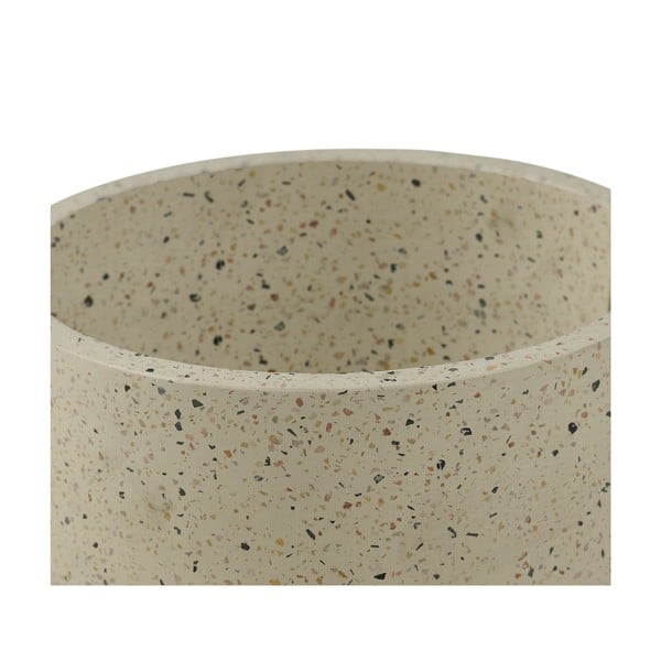Biała doniczka Bonami Selection Terrazzo, ø 26 cm-image-1