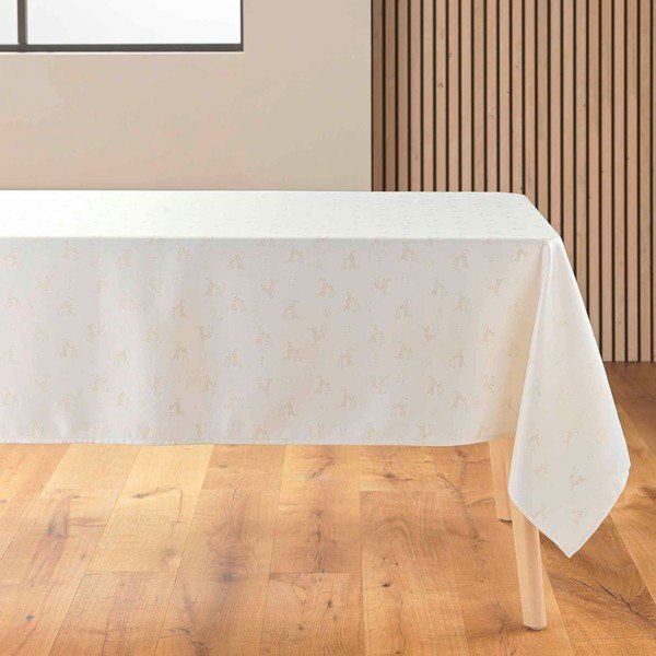 Obrus żakardowy ze świątecznym motywem 140x250 cm Les Rennes – douceur d'intérieur-image-1