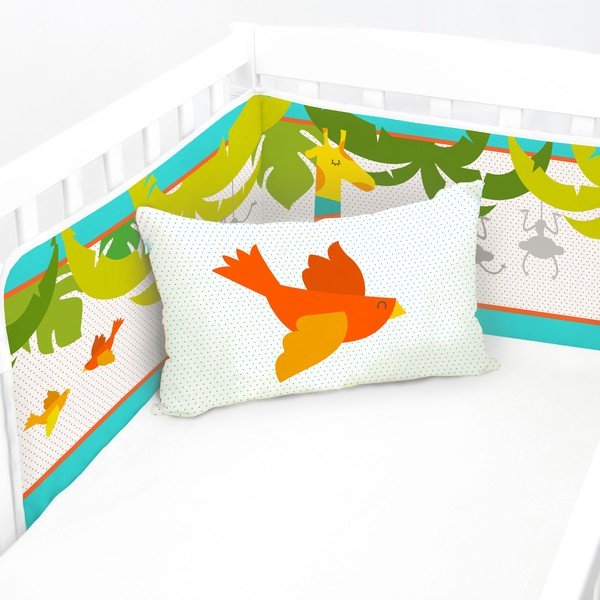 Ochraniacz do łóżeczka Zoo, 60x60x60 cm-image-1