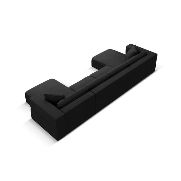 Czarny narożnik (w kształcie litery U) Esther – Milo Casa-image-3