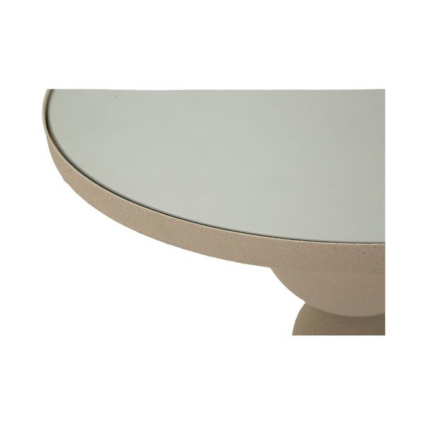 Okrągły stolik ze szklanym blatem ø 40,5 cm Dune – Mauro Ferretti-image-3