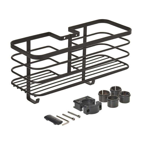 Czarna półka łazienkowa Origin - Metaltex-image-4