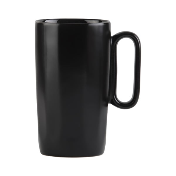 Czarne kamionkowe kubki zestaw 2 szt. 330 ml Fuori – Vialli Design-image-2