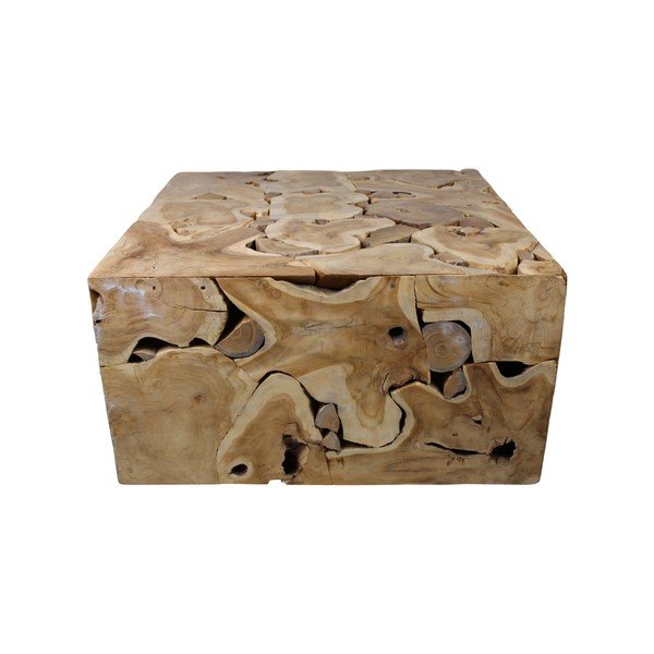 Stolik z drewna tekowego HSM Collection Mona-image-2