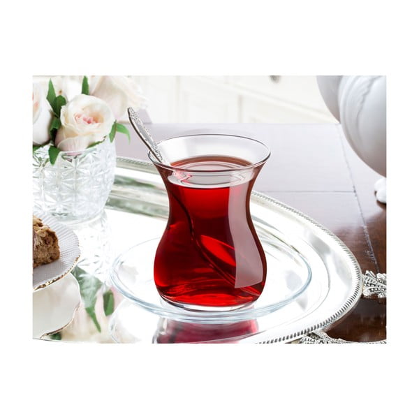 Zestaw 6 szklanek do herbaty po turecku Madame Coco King