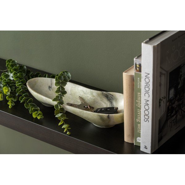 Marmurowa miska dekoracyjna 13x37 cm Organic – PT LIVING-image-1