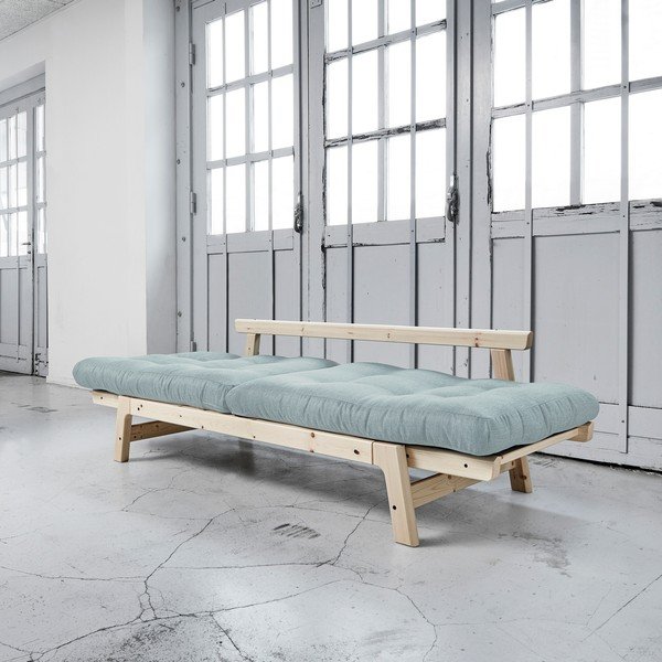Sofa rozkładana Karup Step Natural/Sky Blue-image-3