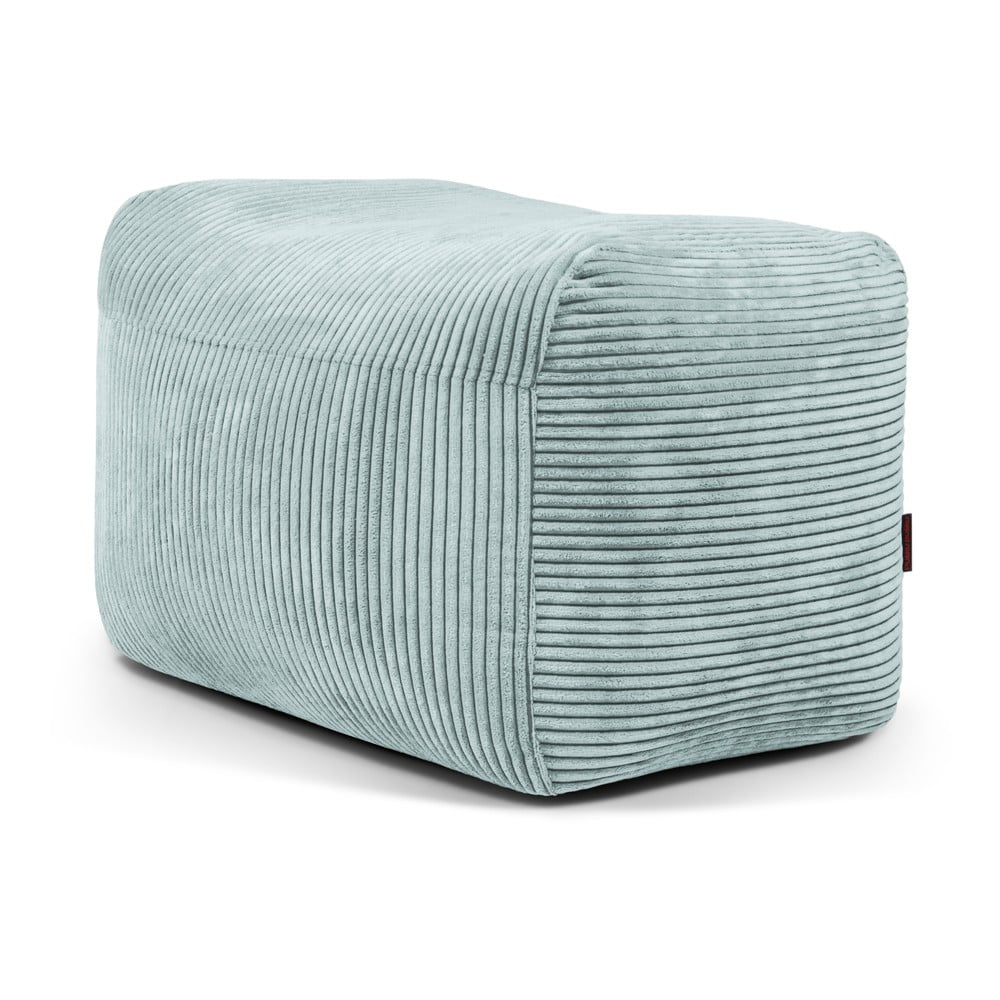 Miętowy sztruksowy worek do siedzenia Plus 70 Lounge – SLOWDOWN