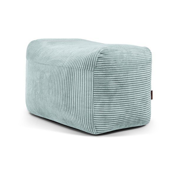 Miętowy sztruksowy worek do siedzenia Plus 70 Lounge – SLOWDOWN