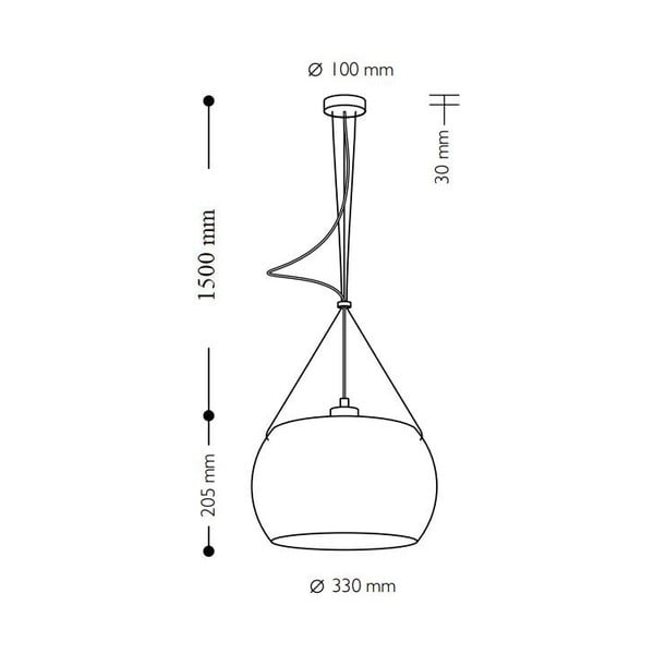 Lampa MOMO, opal matte/blue-image-1