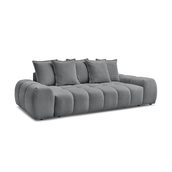 Ciemnoszara sofa z tkaniny szenilowej 278 cm Everest – Bobochic Paris-image-3