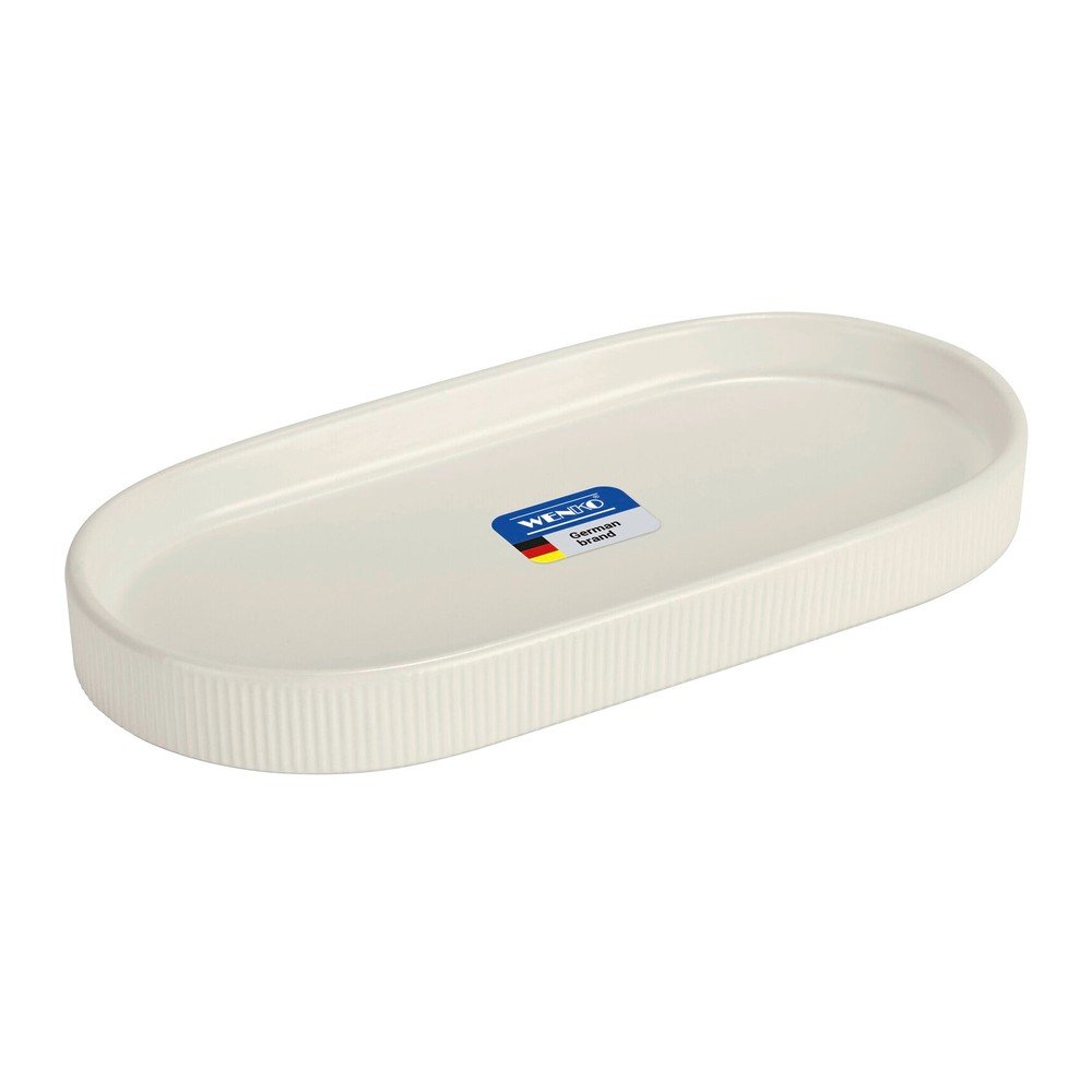 Kremowy organizer łazienkowy ceramiczny Fablo – Wenko (zdjęcie 3)