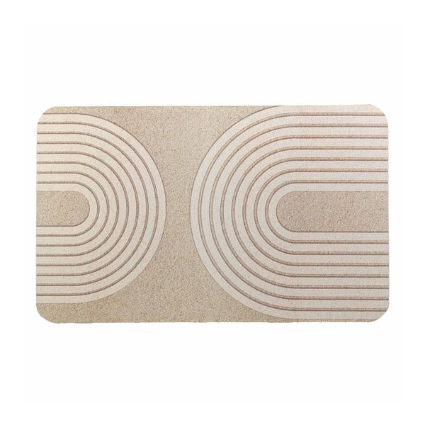Jasnobrązowy dywanik łazienkowy 50x80 cm Adriel – douceur d'intérieur