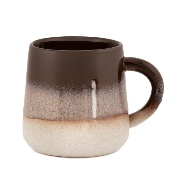 Brązowy kubek ceramiczny 360 ml Mojave – Sass & Belle