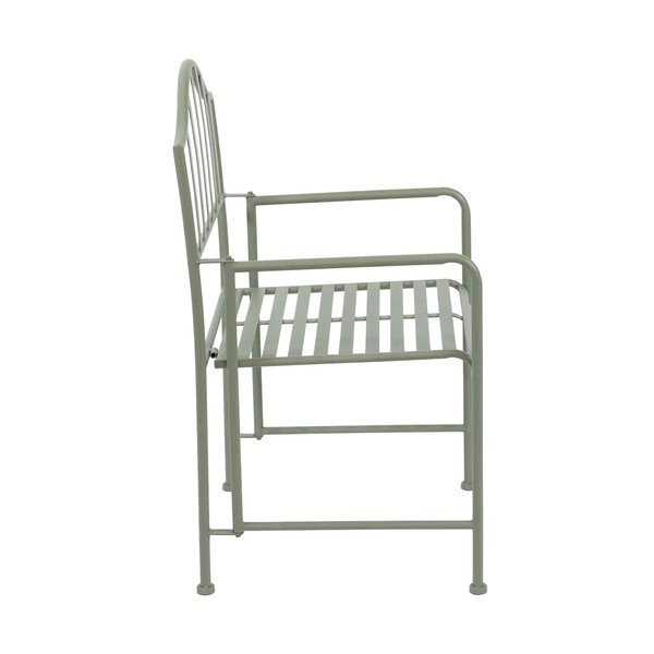 Zielone metalowe krzesło ogrodowe Verdant Voyage – Esschert Design-image-2