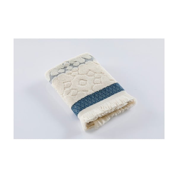Kremowy ręcznik bawełniany Bella Maison Azur, 50x90 cm