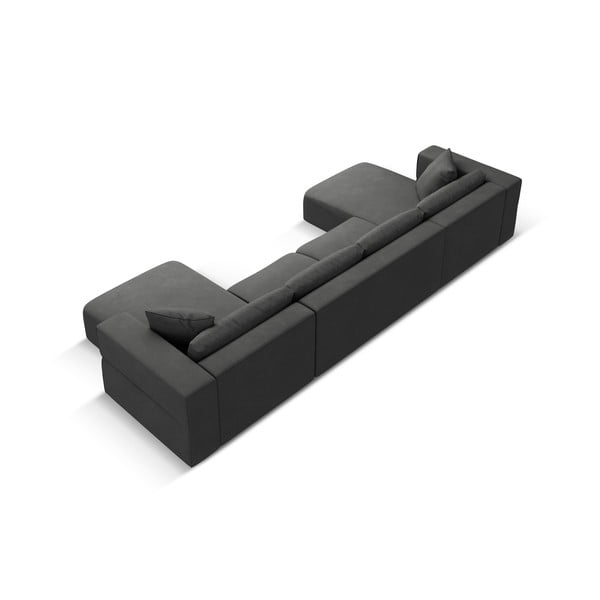 Ciemnoszary narożnik (w kształcie litery U) Esther – Milo Casa-image-3