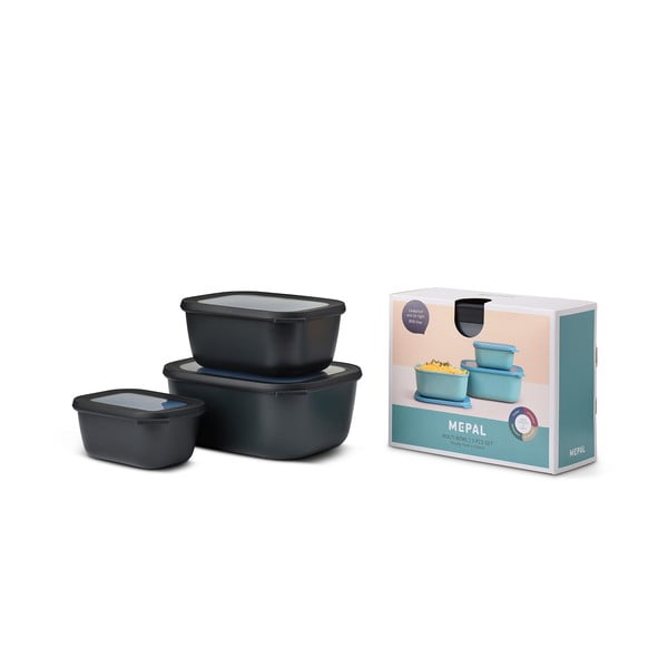 Pojemniki na żywność 3 szt. Cirqula – Mepal-image-2