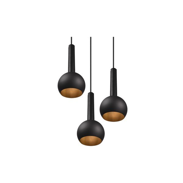 Czarna lampa wisząca ø 52 cm Ciliana – CINQUE-image-1