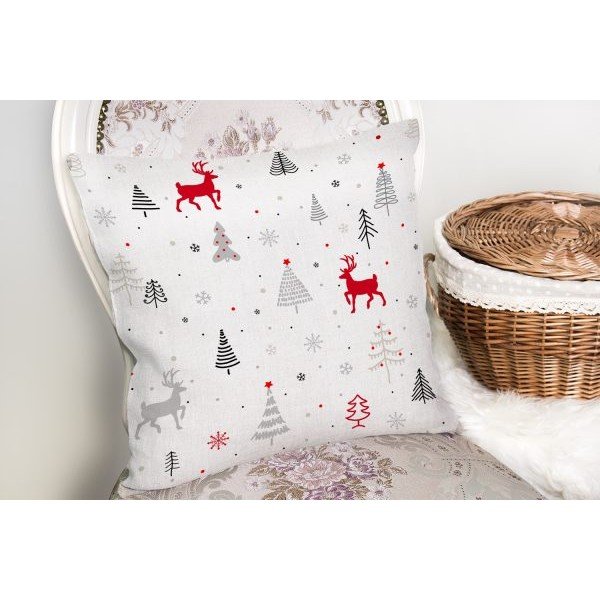 Poszewka na poduszkę ze świątecznym motywem 43x43 cm Merry Christmas – Mila Home-image-1