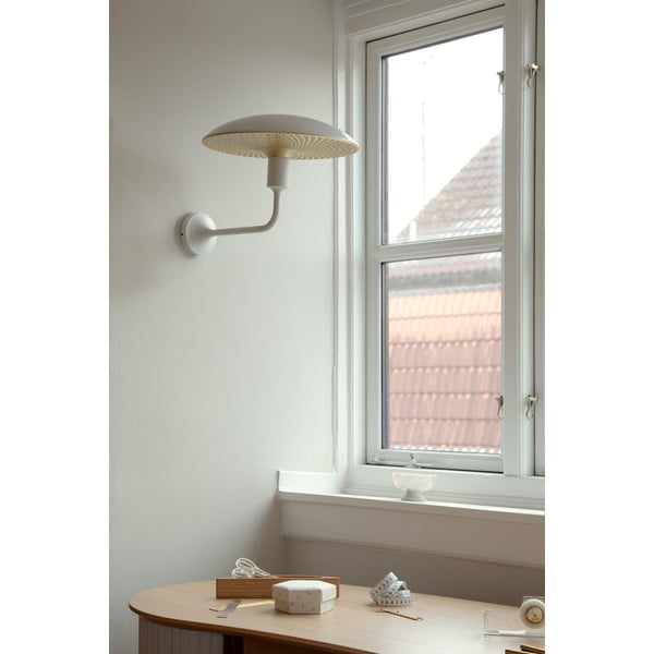 Biały metalowy kinkiet bez klosza Santé – UMAGE-image-1