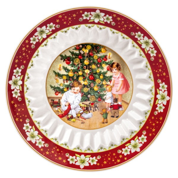 Porcelanowa miseczka z motywem świątecznym Villeroy & Boch, ø 16,8 cm