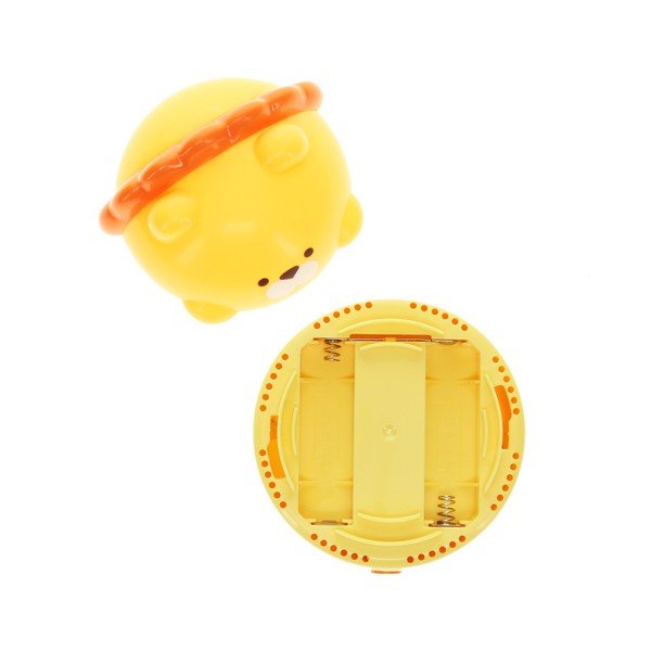 Żółty metalowo-plastikowy odkurzacz biurkowy Lion – Rex London-image-3