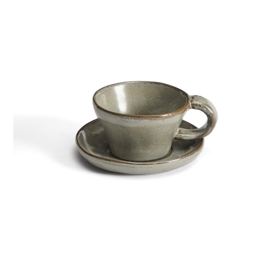 Szara filiżanka ceramiczna Alenia – Kave Home