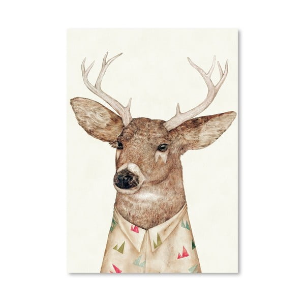 Plakat "White-tailed Deer", 42x60 cm