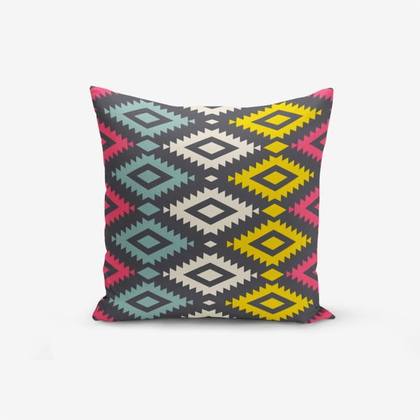 Poszewka na poduszkę z domieszką bawełny Minimalist Cushion Covers Colorful Geometric, 45x45 cm