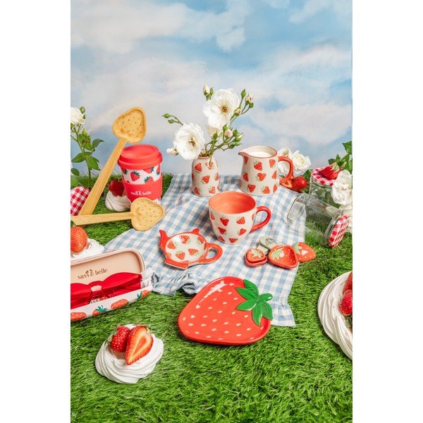 Kamionkowe wazony zestaw 3 szt. (wysokość 9,5 cm) Fruit – Sass & Belle-image-3