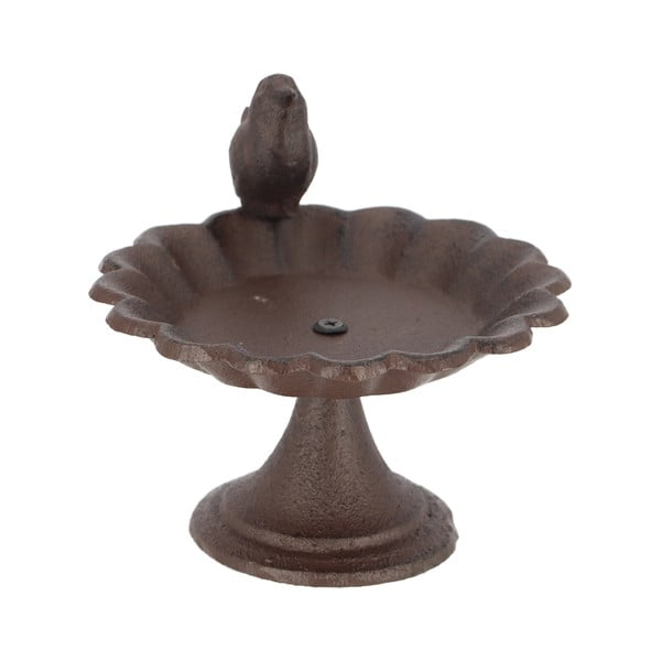 Żeliwne poidełko na nóżce z ptaszkiem Esschert Design Birdy-image-1