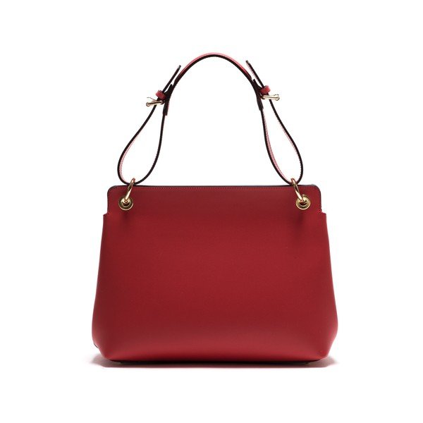 Skórzana torebka Anna Luchini 3043 Rosso-image-2