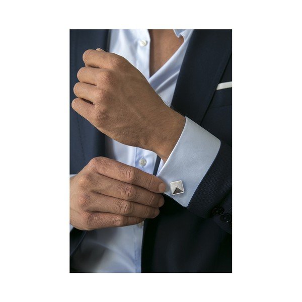 Spinki do mankietów ze stali nierdzewnej Monomen Ottelo-image-1