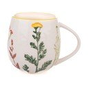 Biały porcelanowy kubek 500 ml Flower Garden – Dakls