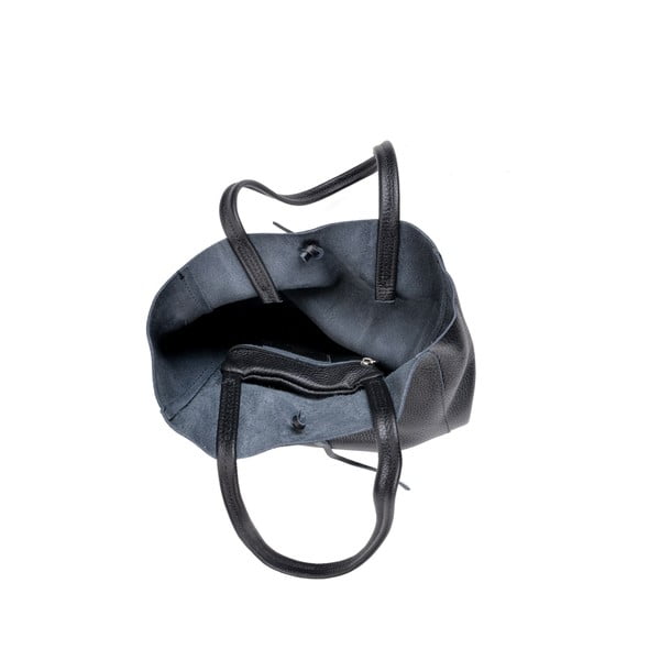 Czarna skórzana torebka Sofia Cardoni Vera-image-3