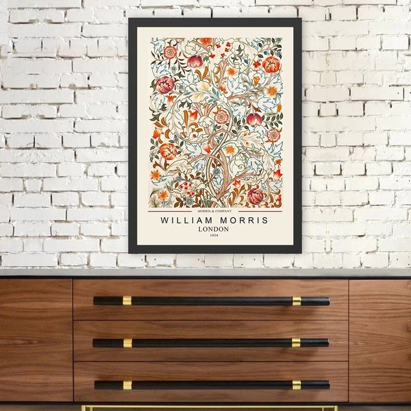 Obraz 35x45 cm William Morris – Wallity-image-1