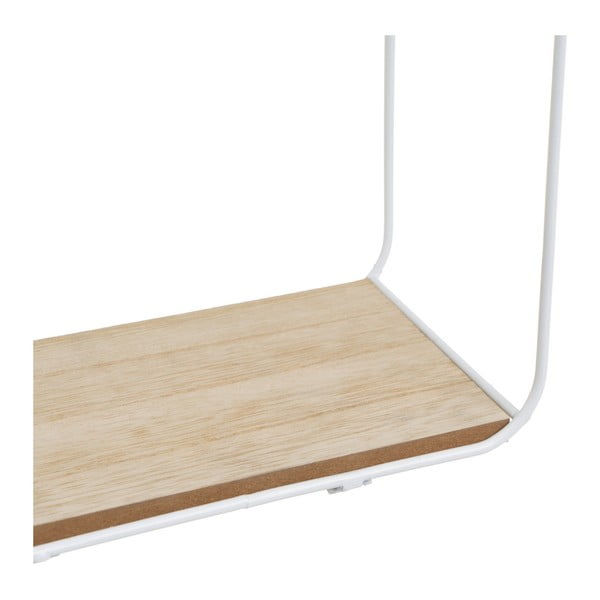 Biało-naturalne półki zestaw 2 szt. 21 cm – Casa Selección-image-1