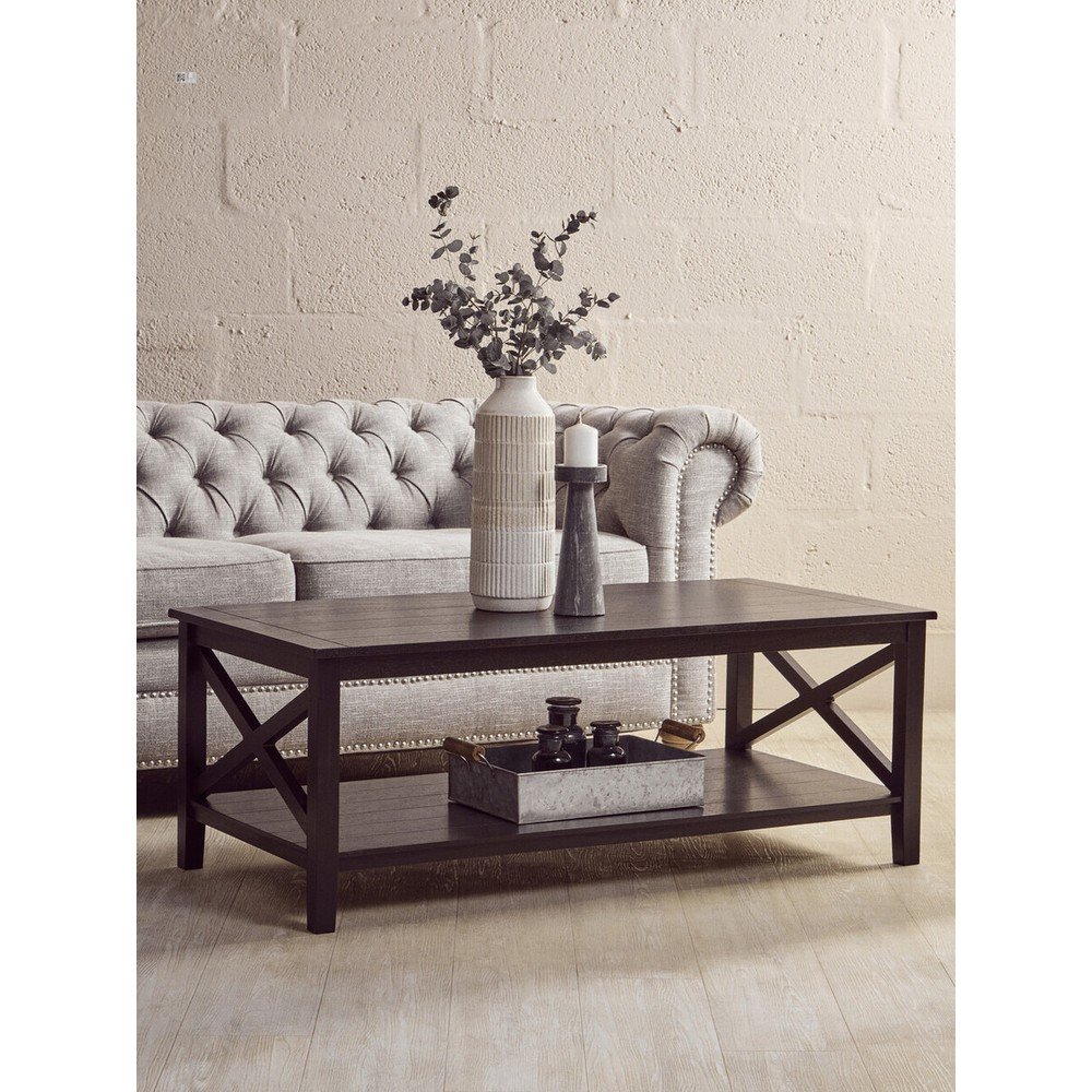 Czarny stolik 60x120 cm Heritage – Premier Housewares (zdjęcie 7)