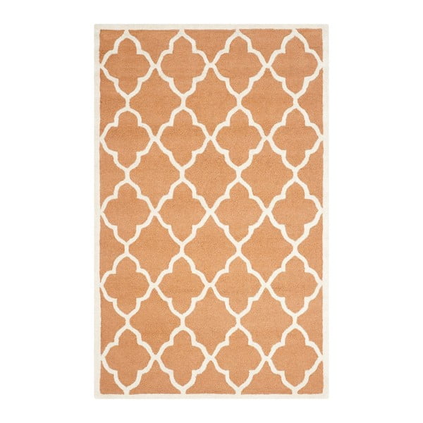 Ręcznie wyszywany dywan Safavieh Noelle Orange, 243x152 cm