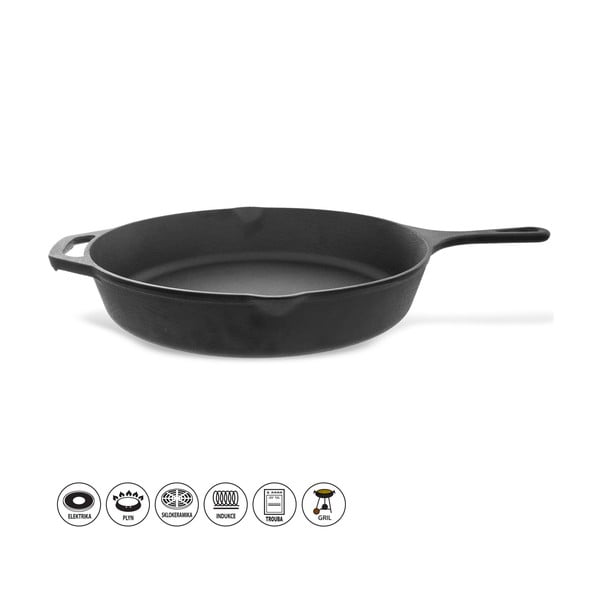 Patelnia żeliwna ø 30 cm Litina – Orion-image-2