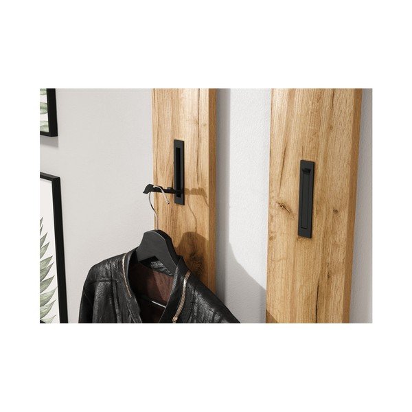 Biało-naturalny zestaw do przedpokoju w dekorze dębu Libbiano – Germania-image-4