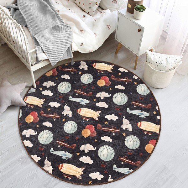 Dywan dziecięcy ø 100 cm Comfort – Mila Home-image-1