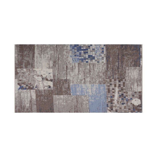 Niebieski dywan Muriel Sento, 80x150 cm