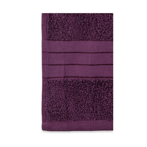 Bordowe bawełniane ręczniki kąpielowe frotte zestaw 2 szt. 70x140 cm – Good Morning-image-1