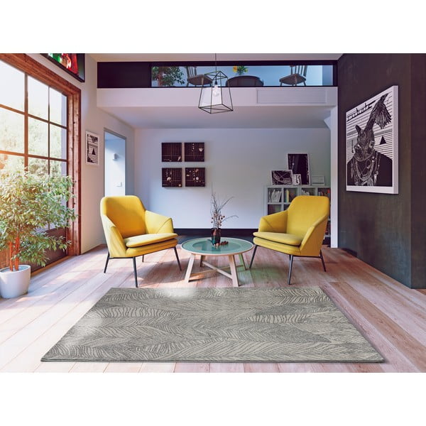 Szary dywan 230x160 cm Hojas Gris Sunset – Universal-image-1
