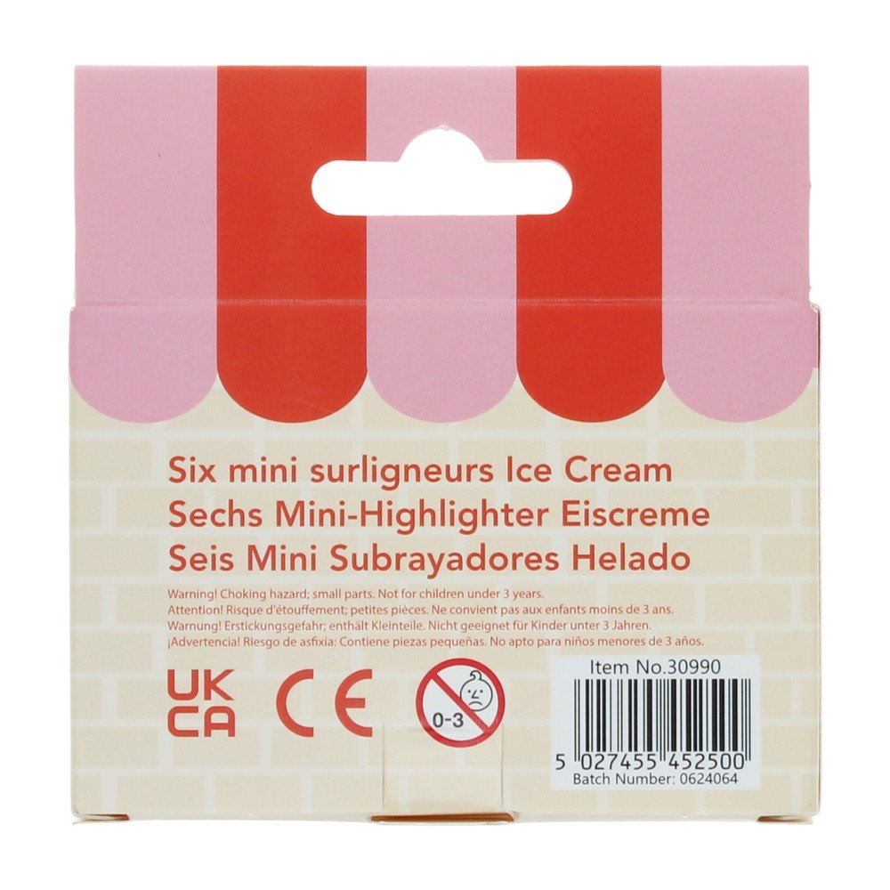 Mazaki zestaw 4 szt. Ice Cream – Rex London (zdjęcie 4)